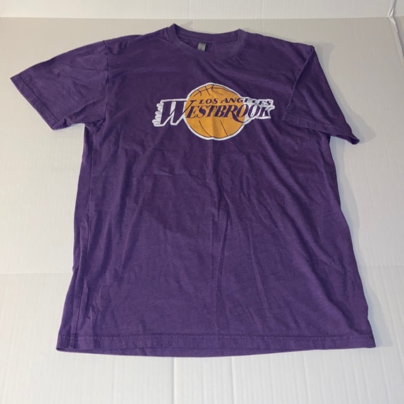 Next Level Apparel Adult Large Los Angeles Westbrook Short Sleeve Tee Shirt - Picture 1 of 4